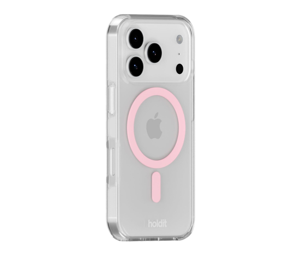 Holdit MagSafe Case iPhone 17 Pro Pink/Transparent - 1361733 - zdjęcie 2